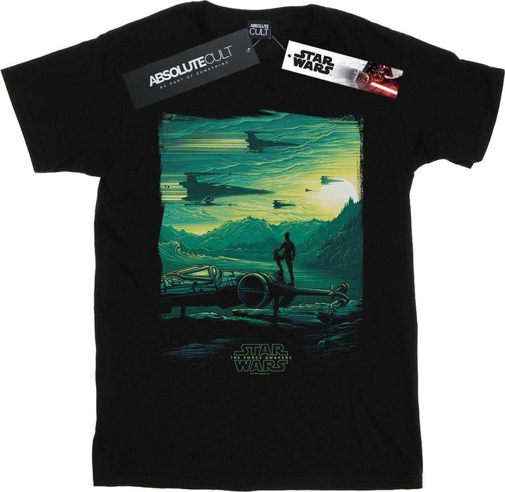 Star Wars Poe Art Poster TShirt (L)