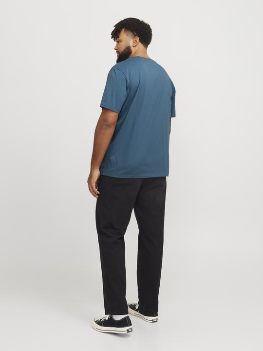 Actual product image Jack & Jones Jjelogo Tee Ss O-Neck 2 Col Aw24 S Pls (XXL)