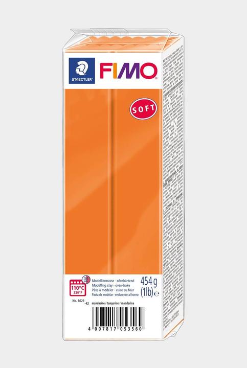 Actual product image Fimo Mod.masse soft tangerine