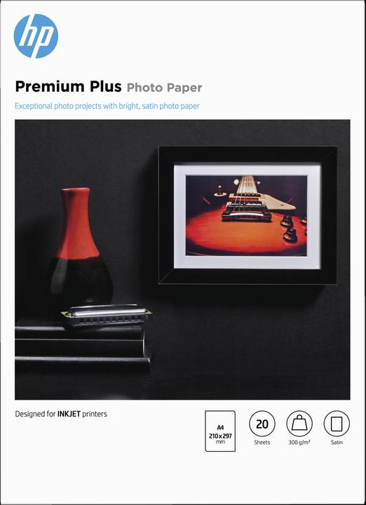Produktbild HP CR673A Fotopapier Halbglänzend (300 g/m², A4, 20 x)