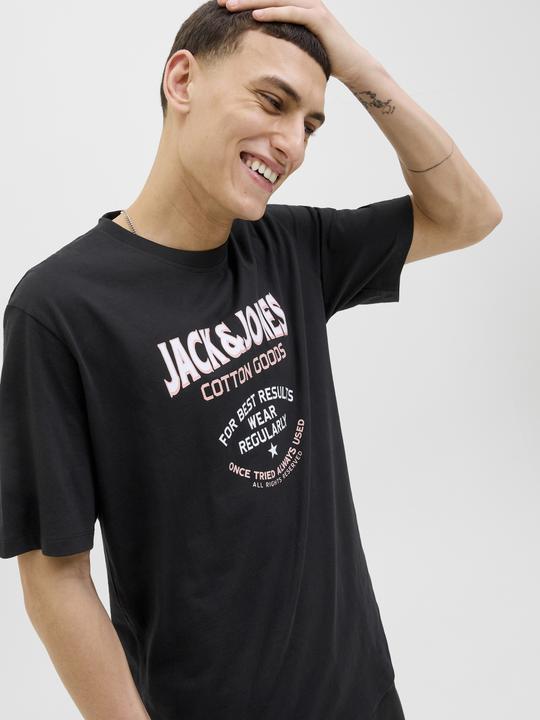 Actual product image Jack & Jones Gedruckt Rundhalsausschnitt T-shirt T-shirt (S)