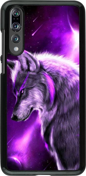 Produktbild PhoneLook Hülle Purple Sky Wolf (Huawei P20 Pro)