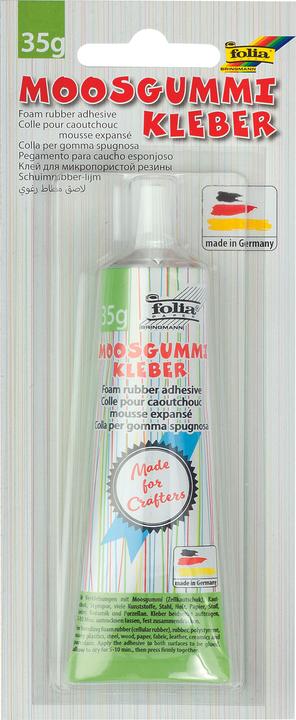 Actual product image Folia Foam rubber glue, 35 g