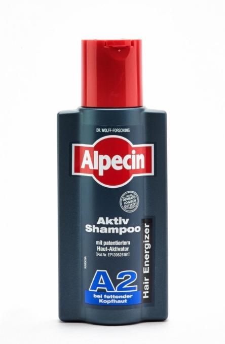 Produktbild Alpecin Aktiv-Shampoo A2 (250 ml, Flüssiges Shampoo)