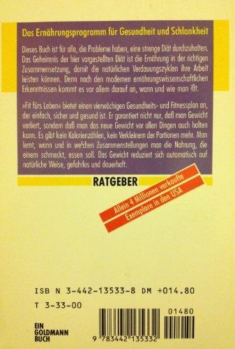 Produktbild Fit fürs Leben (Deutsch, Harvey Diamond, 1990)