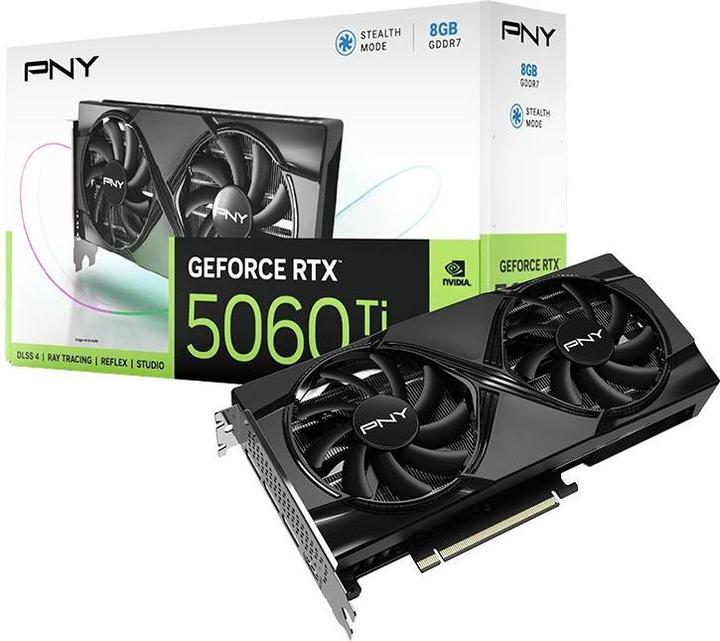 Produktbild PNY GeForce RTX5060 Ti 8 GB DDR7 (8 GB)