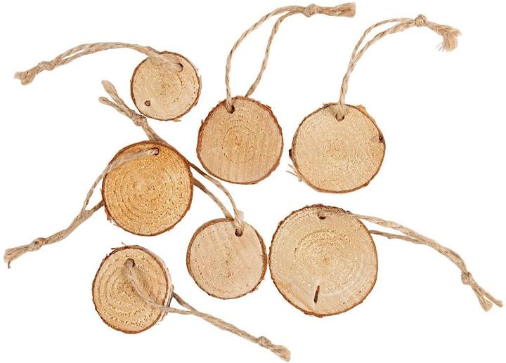 Image du produit Creativ Company Articles en bois 3.5 - 4.5 x 0.7 cm 7 pièces