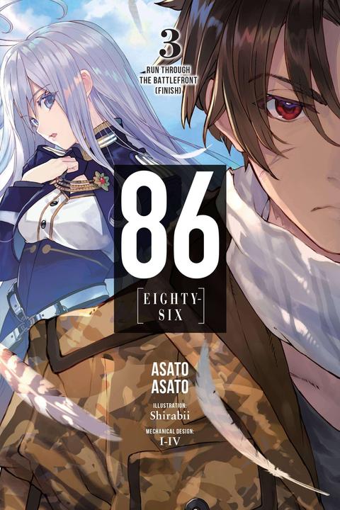 Actual product image 86 - EIGHTY SIX, Vol. 3 (light novel) (English, Asato Asato, Shirabii Shirabii, Roman Lempert, 2019)