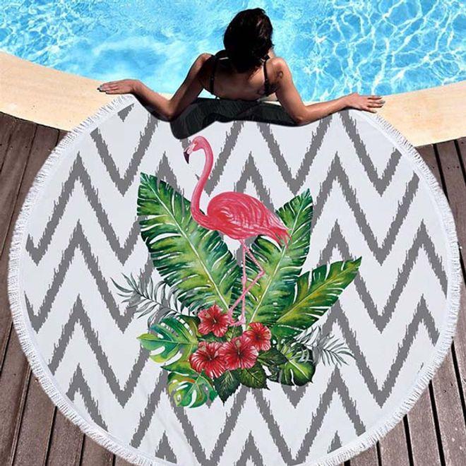 Actual product image MU Classic Round beach towel Roundie (Ø 150 cm)