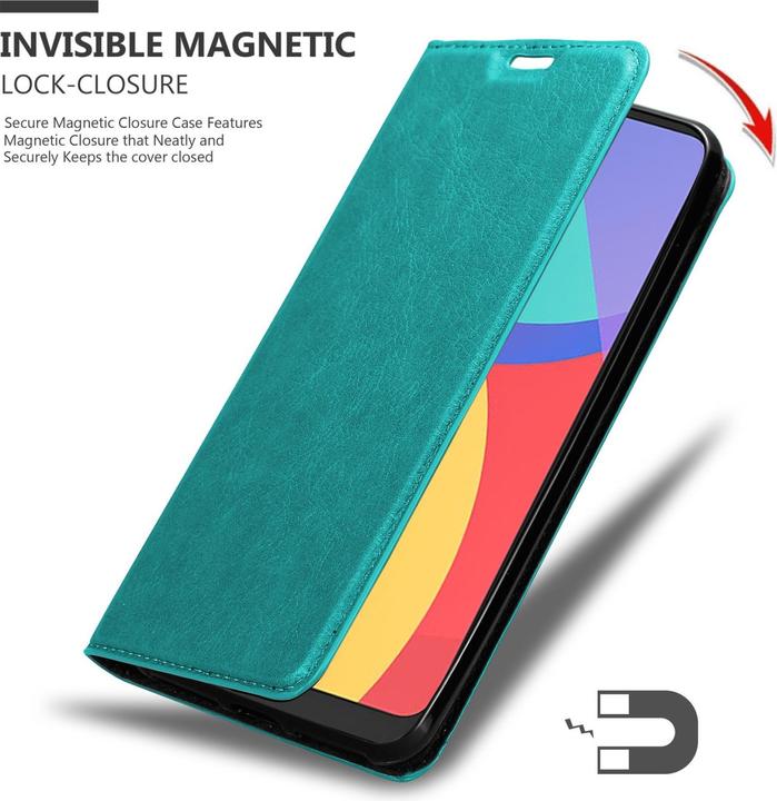 Actual product image Cadorabo Book Invis. Magnet sleeve (Alcatel 1S (2021))