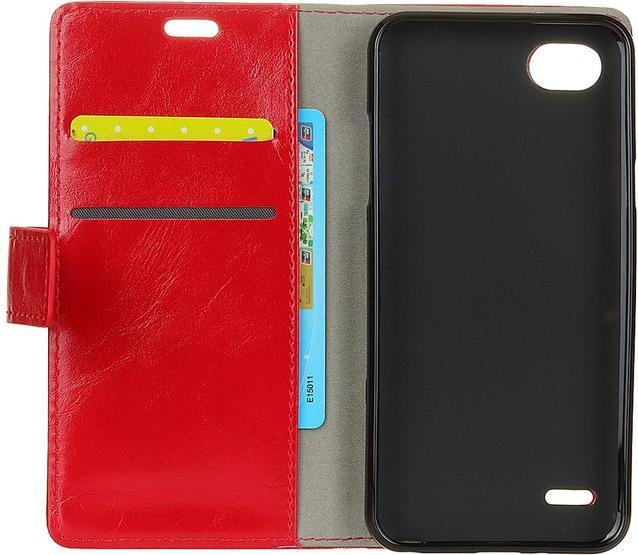Image du produit MU Classic Couverture en cuir Crazy Horse (LG Q6, LG Q6+)