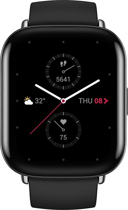 Produktbild Zepp E Smartwatch eckig Polar Night Black Leder-Armband (43.30 mm)
