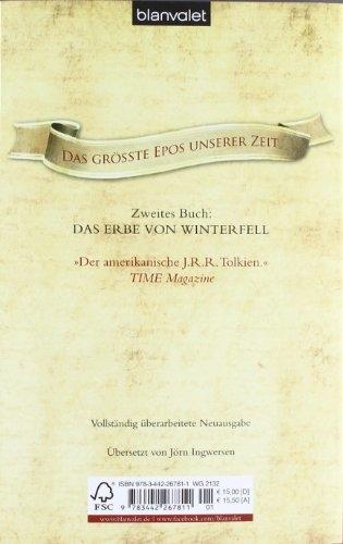 Produktbild Das Lied von Eis und Feuer 02. Das Erbe von Winterfell (Deutsch, George R.R. Martin, 2011)