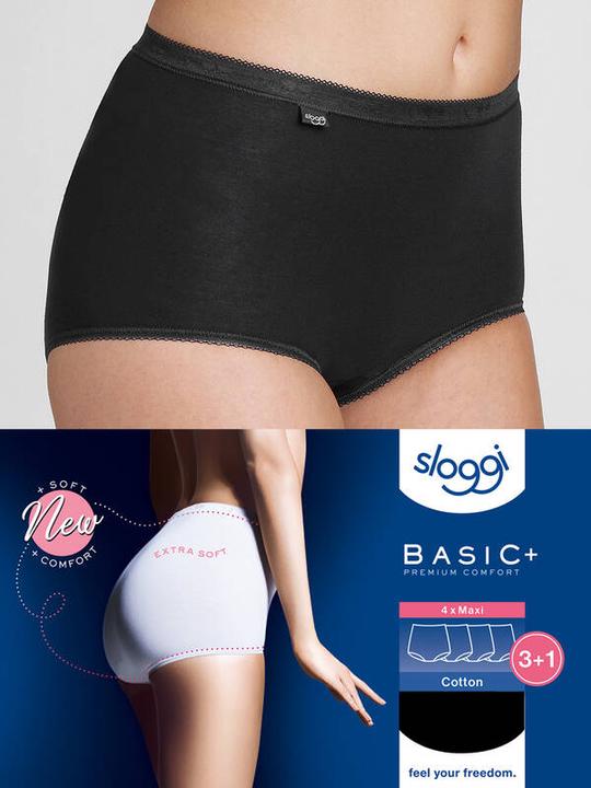 Immagine prodotto Sloggi Basic+ Maxi (40, confezione da 4)