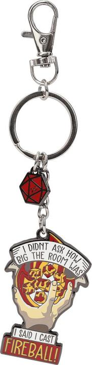 Actual product image Glass Staff Schlüsselanhänger I Cast Fireball Mehrfarbig