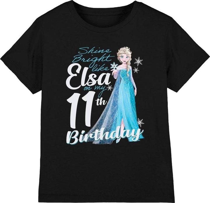 Produktbild Disney Frozen Bright Like Elsa TShirt 11. Geburtstag (128)
