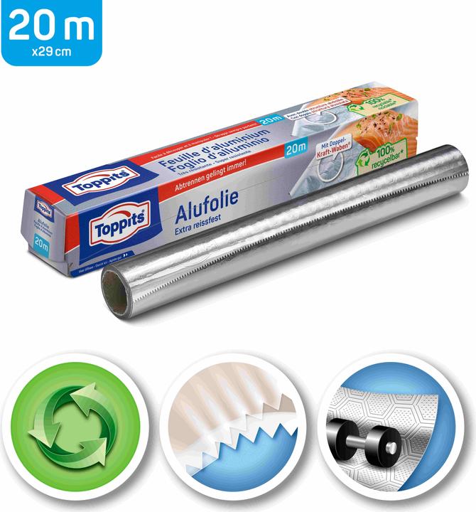 Actual product image Toppits aluminium foil (1 x)