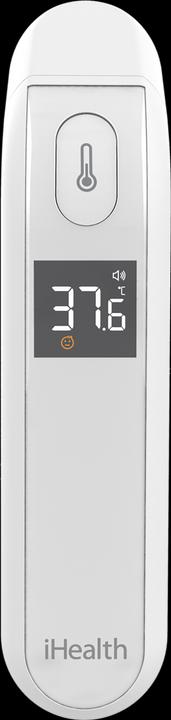 Produktbild iHealth Kontaktloses Infrarot-Fieberthermometer PT2L 1 Sekunde (Stirn, Berührungslos)