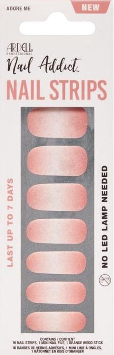 Image du produit Ardell Nail Addict Nail Strips Adore me 16 Stk (Ongles artificiels, Pink)