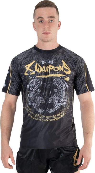 Actual product image 8Weapons Functional T-Shirt, Tiger Yant, black-yellow XL (XL)