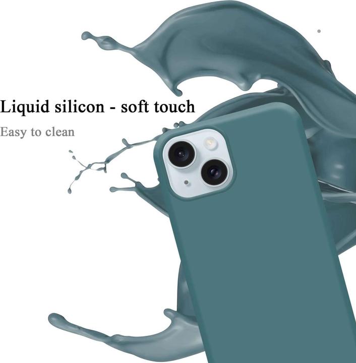 Produktbild Cadorabo Hülle für Apple iPhone 15 PLUS TPU im Liquid Case Design (Apple iPhone 15 Plus)