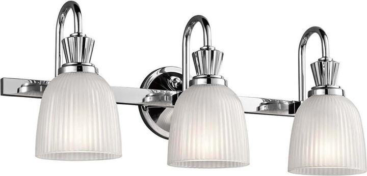Image du produit Elstead Lighting Cora LED Applique murale G9 triple chrome poli IP44 (960 lm, G9)