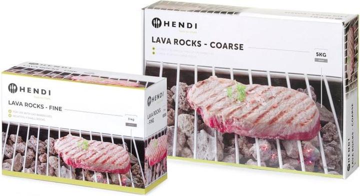 Actual product image Hendi Lava stones for gas barbecue (3 kg)