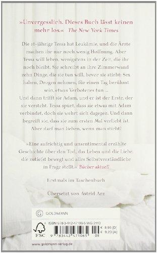 Produktbild Bevor ich sterbe (Deutsch, Jenny Downham, 2009)