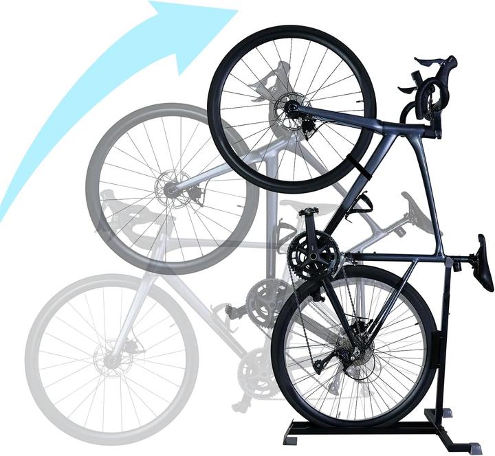 Actual product image CCLife Hochkant-Fahrradständer, höhenverstellbar