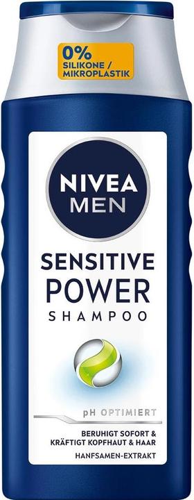 NIVEA MEN Sensitiv Power (250 ml, Flüssiges Shampoo)