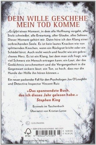 Produktbild Dein Wille geschehe (Deutsch, Michael Robotham, 2010)