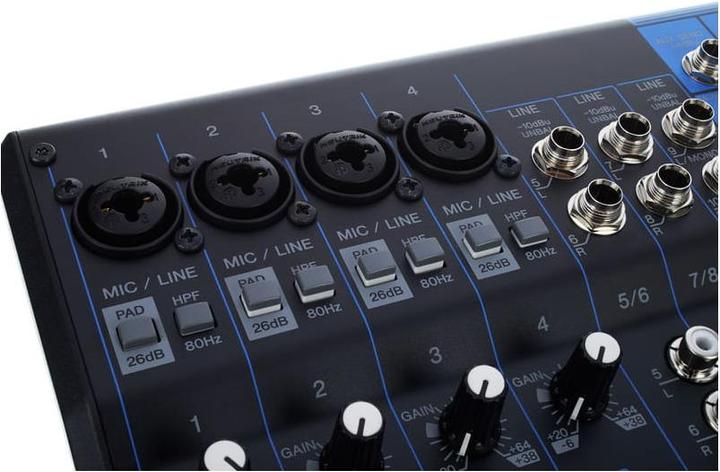 Actual product image Yamaha MG10 (Studio- and Livemixer, Clubmixer)