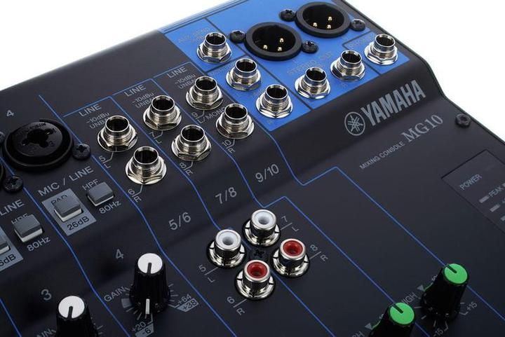 Actual product image Yamaha MG10 (Studio- and Livemixer, Clubmixer)