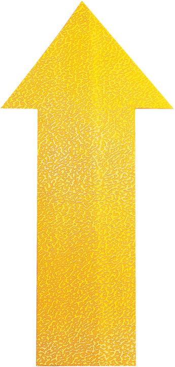 Actual product image Durable Signal sticker for the floor Form