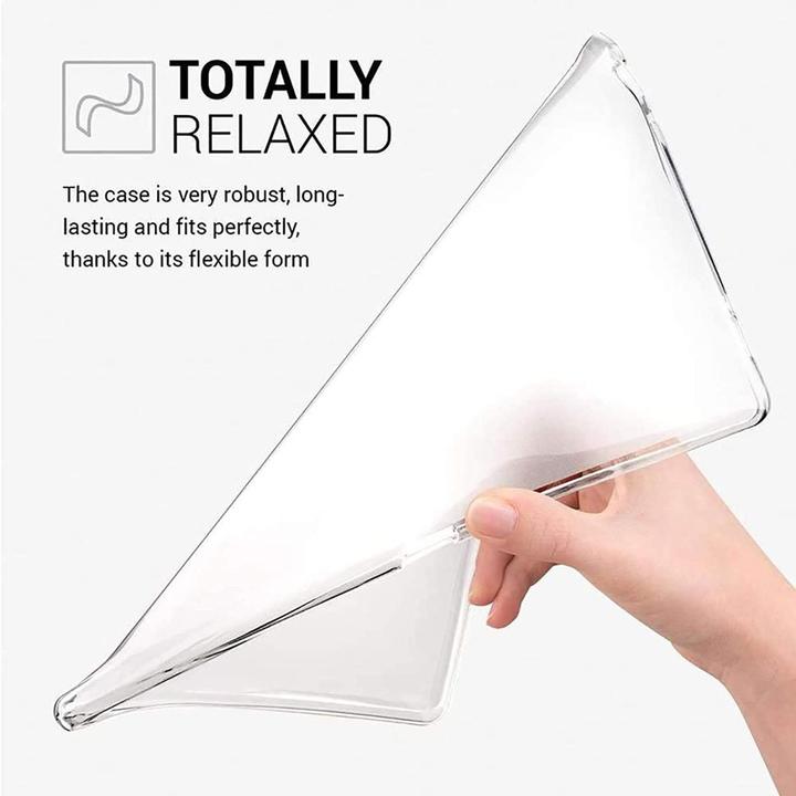 Produktbild König Design Tablethülle für Samsung Galaxy Tab S7 FE Schutzcase Cover Etuis Transparent Neu (Galaxy Tab S7 FE)