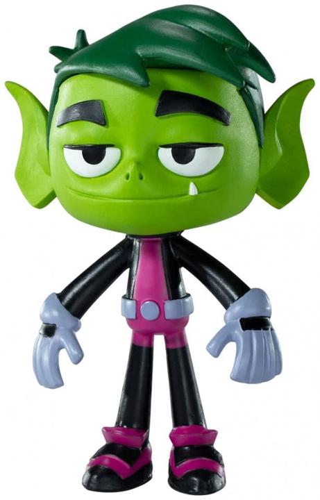 Actual product image Noble Collection Teen Titans Go! figurine flexible Bendyfigs Beast Boy 9 cm