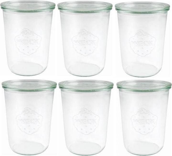 Produktbild Weck Einmachglas 750 ml, 6 Stück (6 Stk., 0.75 l)