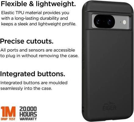 Actual product image Eiger Grip Case (Apple iPhone 16 Pro)