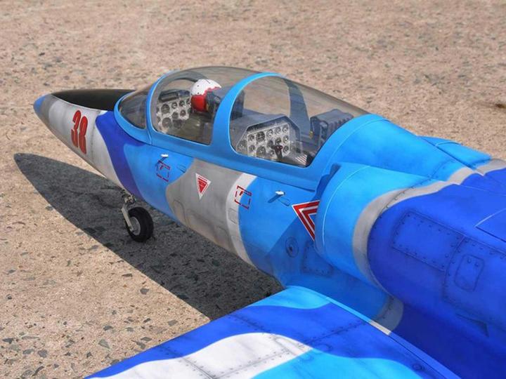 Actual product image Black Horse Albatros L-39 V2 (Blau) 1450 mm ARF Jet ( BH141 )