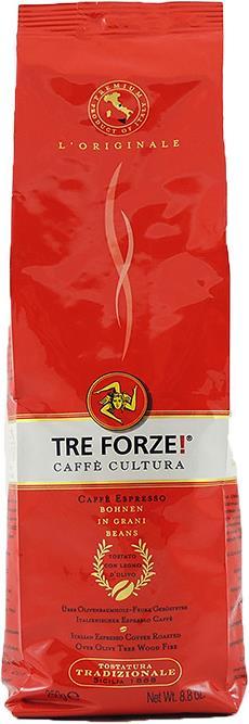 Tre Forze Espresso (250 g, Dunkle Röstung)