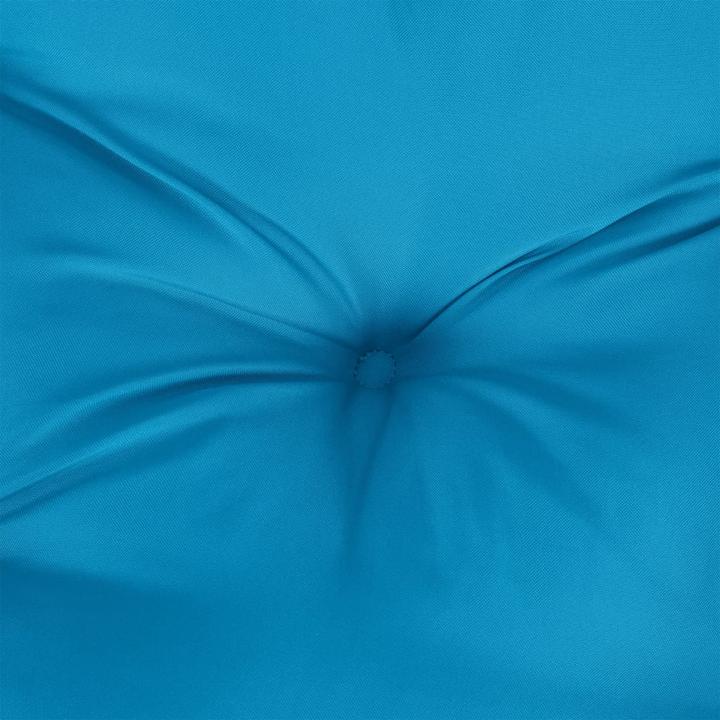 Produktbild VidaXL Palettenkissen Palettenpolster Palettensofa Rückenkissen Hellblau Stoff (120 x 40 x 12 cm)