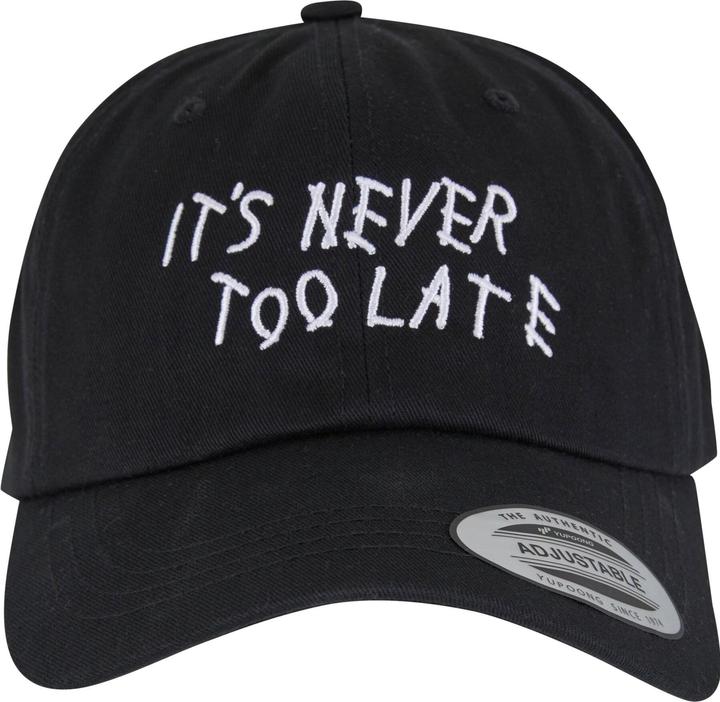 Produktbild Mister Tee MisterTee Never Too Late Dad Cap - 194371 (One Size)