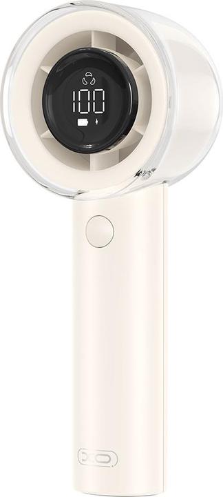 Actual product image xO fan 13000 RPM MF81 3000 mAh with display beige