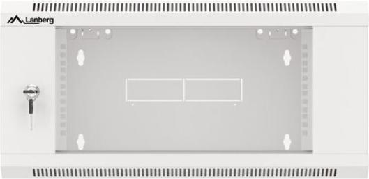 Produktbild Lanberg Szafa Instalacyjna Rack Wisząca 19 4u 600 Szara Drzwi Szklane (Złożona) (19 Zoll Rack)