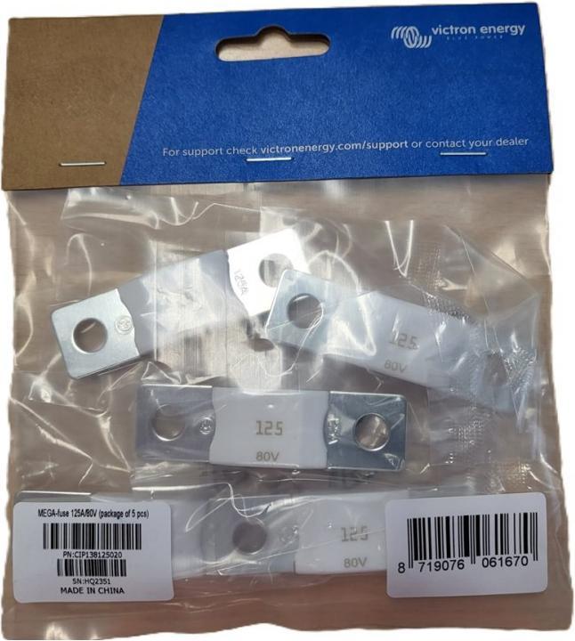 Immagine prodotto Victron Energy Fusibile MEGA 125A/80V (PU 5 pz.)