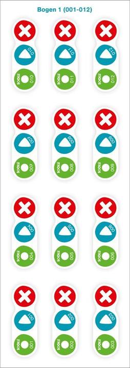 Produktbild Bookii 120 Aufnahme Sticker neutral