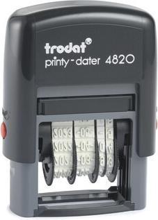 Actual product image Trodat DATE STAMP 4820 ISO 4MM