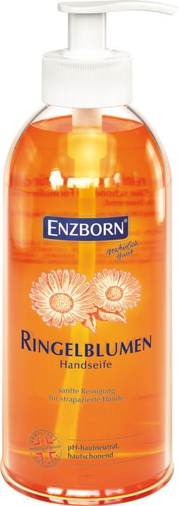 Enzborn Ringelblumen Handseife 500ml (Flüssigseife, 500 ml)