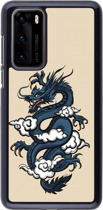 Produktbild PhoneLook Hülle Blue Dragon Tattoo (Huawei P40)