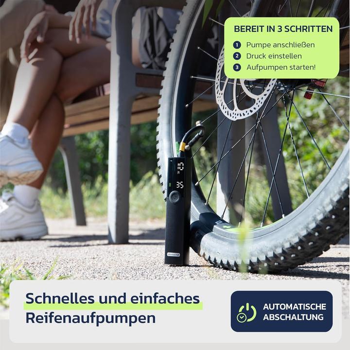 Image du produit Woowind Elektrische Fahrradpumpe